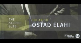Ostad Elahi, The Sacred Luth, détail de la couverture du CD